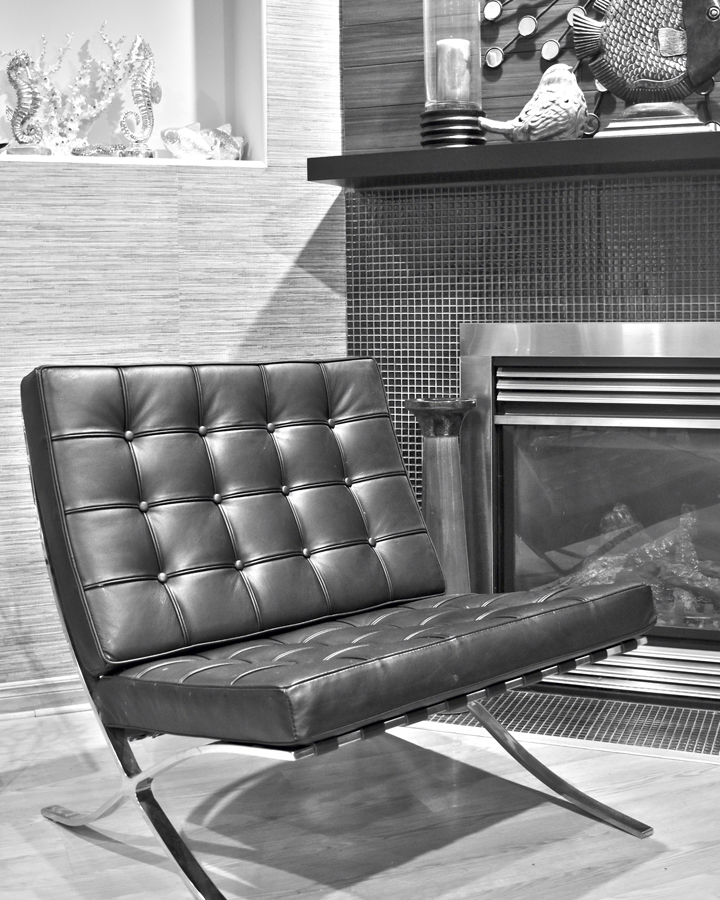 The Barcelona Chair - Shot taken by Sarah Haeberlee :: Haeberlee, Photography + Design